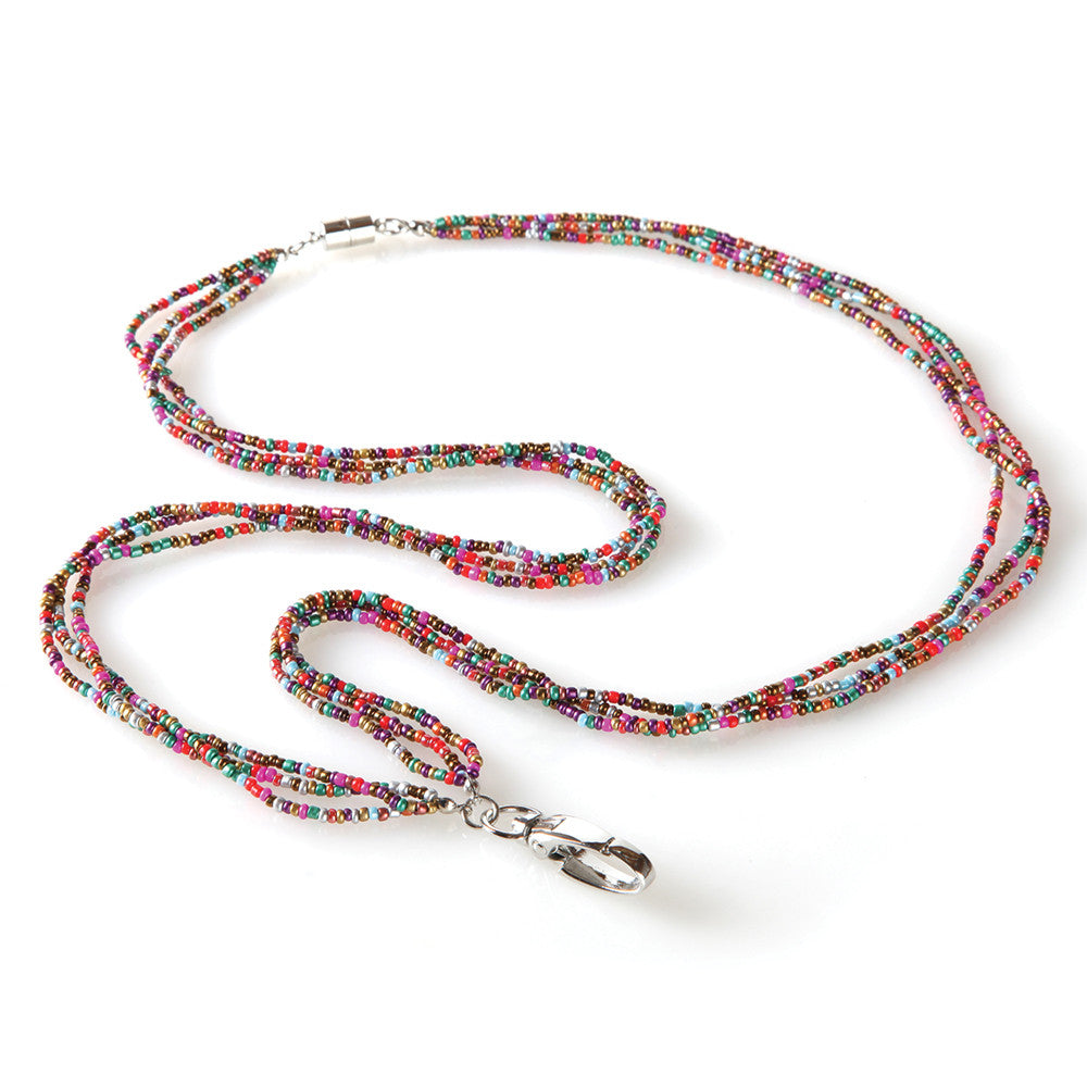 Vivian Beaded Lanyard boojeebeads.